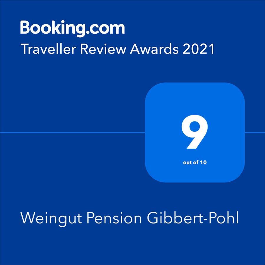 Weingut Pension Gibbert-Pohl Бридель Экстерьер фото