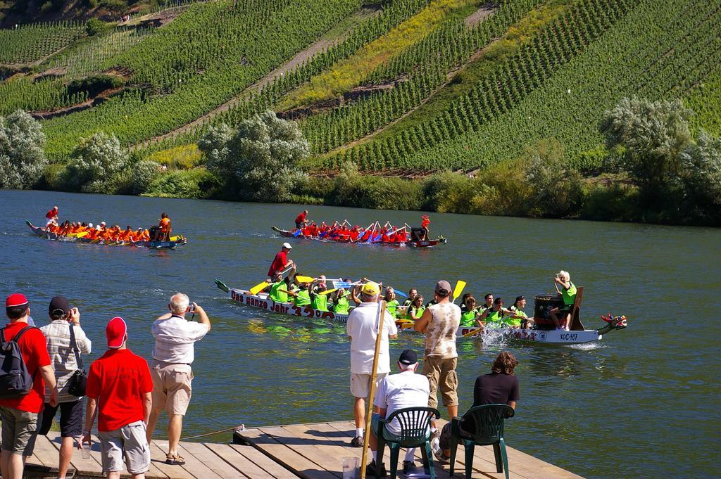 Weingut Pension Gibbert-Pohl Бридель Экстерьер фото